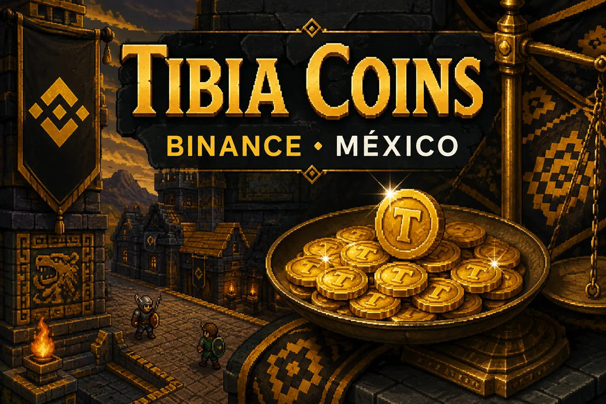 Cómo comprar Tibia Coins con Binance en México