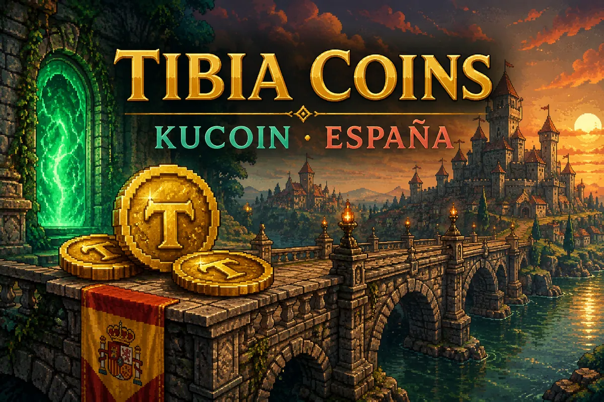 Cómo comprar Tibia Coins con KuCoin desde España