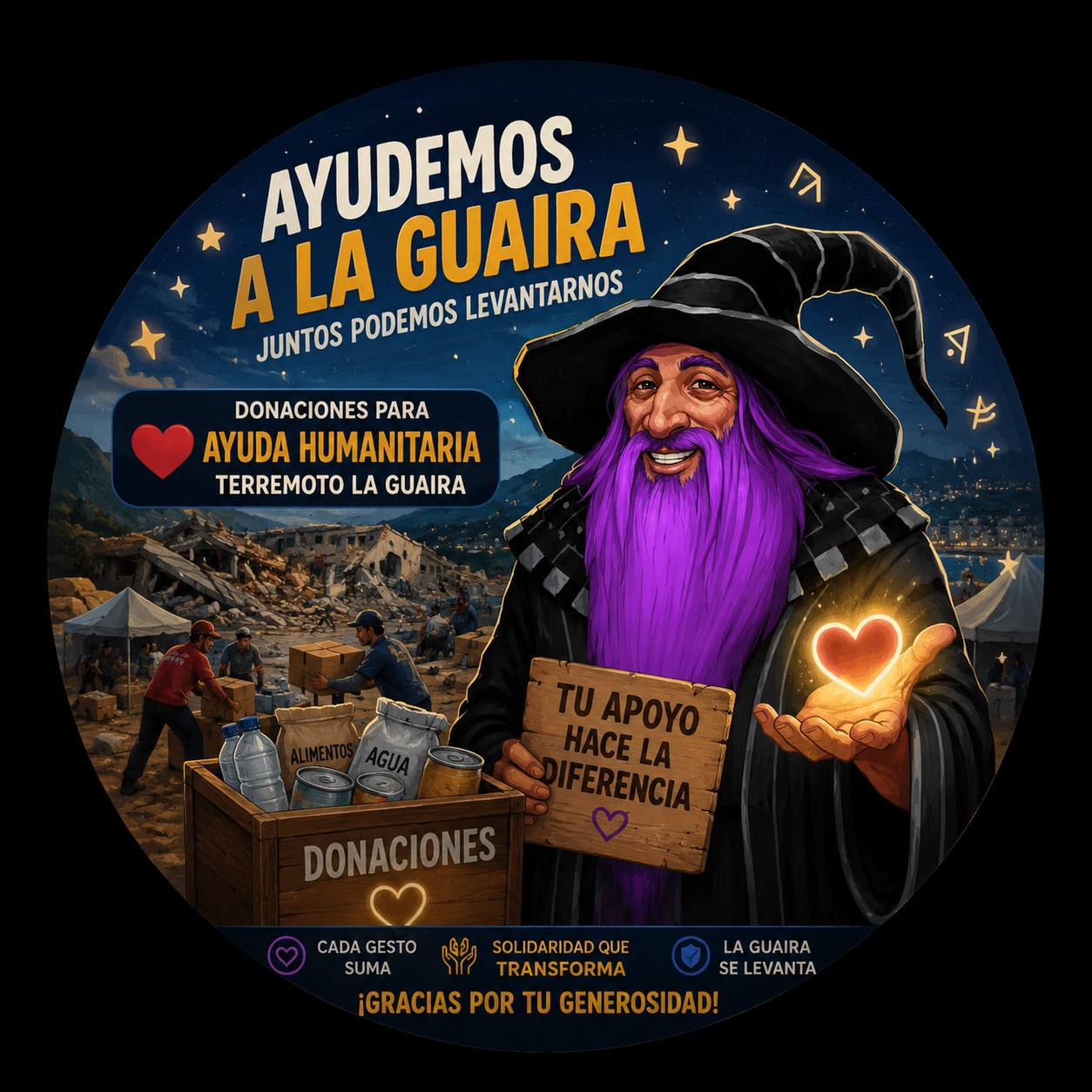Ayudemos a La Guaira - donaciones para ayuda humanitaria