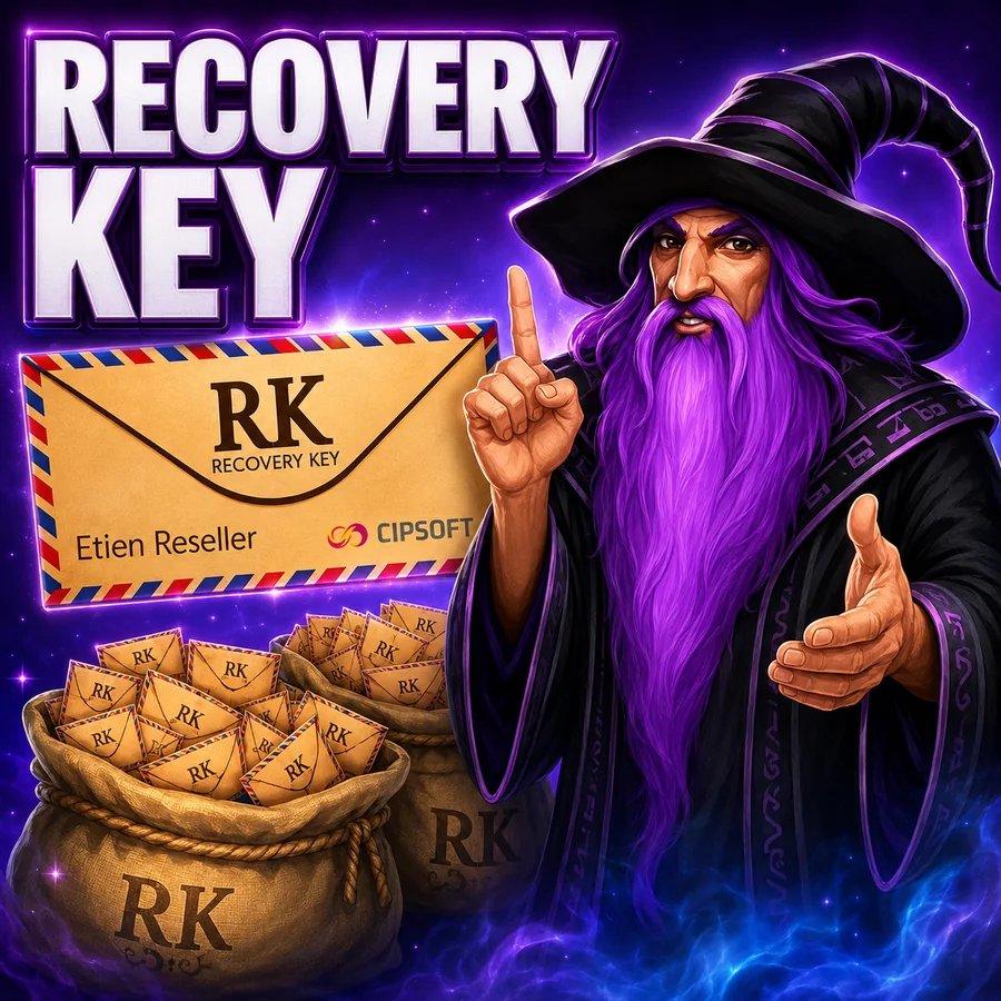 Recovery Key de Tibia con casillero postal